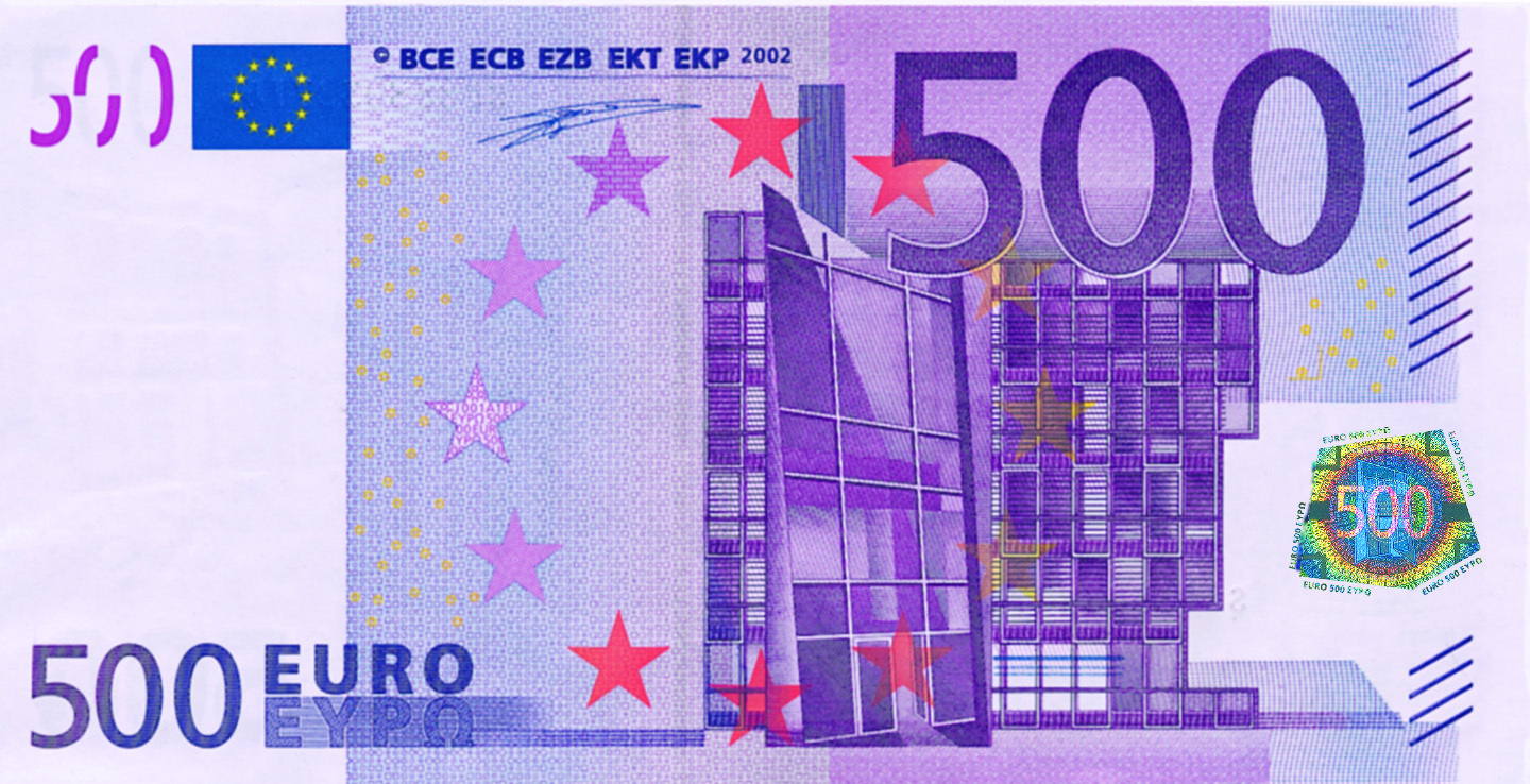 Billete de 500 euros